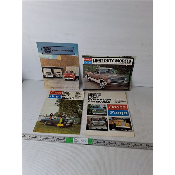 Dodge Fargo/Trucks Advertising Booklets