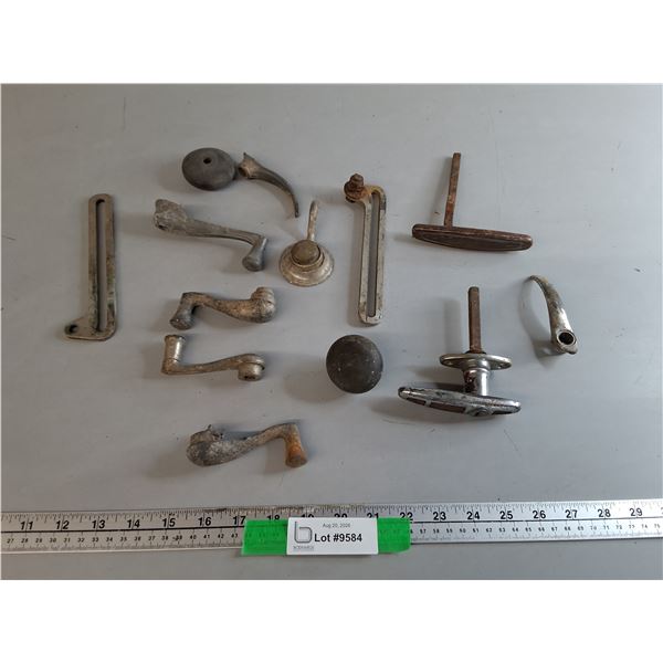 Vintage Vehicle Door & Window Handles