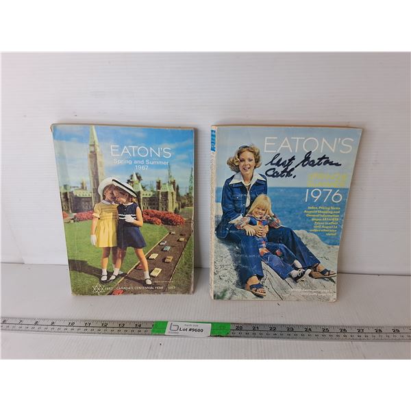 Eaton's Spring & Summer 1967 & '76 Catalogues