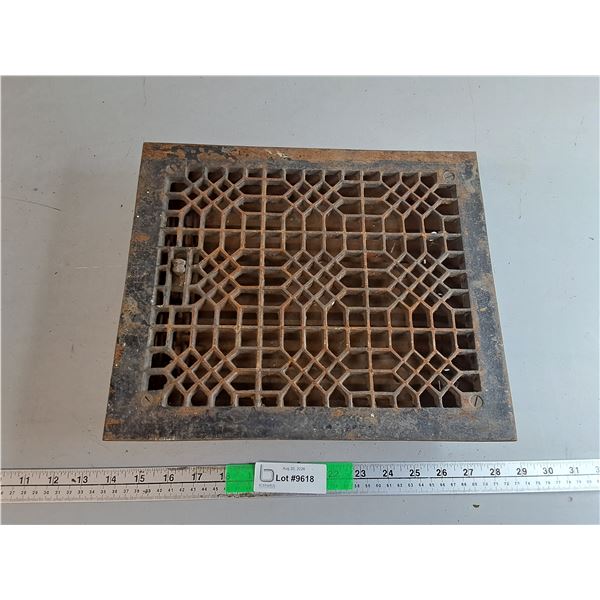 Cast Iron Heating Grate 13.75" x 11.75"