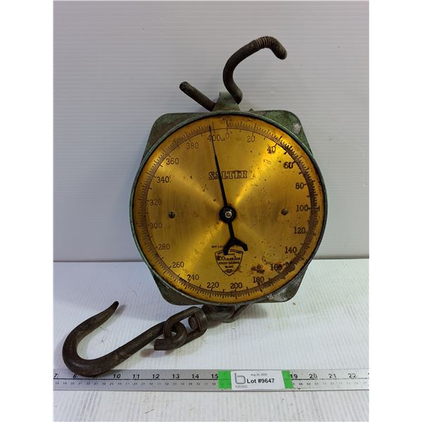 Vintage Salter No.20T Trade Spring Balance Scale