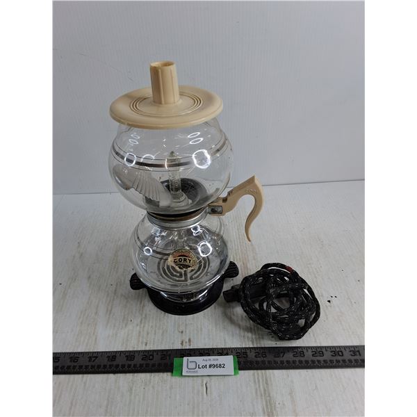 Vintage Cory Electric Coffee Percolator - Untested, As is