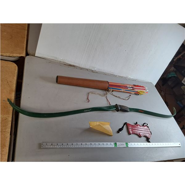 Daco Bow 53"- No String, Arrows & Arm Guard, Can't Ship
