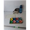 Image 1 : Rubber Coasters, Flour Sifter, Truvac Thermos
