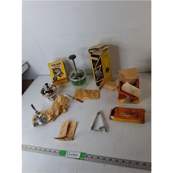 Cherry Pit Remover, Food Chopper, Egg Cutter, Misc.
