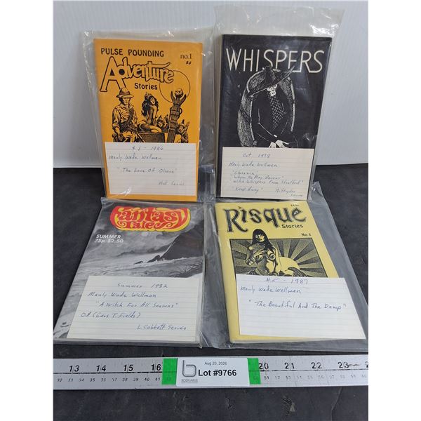 (4) Vintage Fantasy/Horror/Mystery Publications