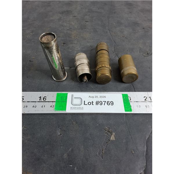 Vintage Tire Pressure Gauge,Bullet Lighter,Lighter Parts