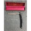 Image 5 : (2) Vintage Straight Razors with Container