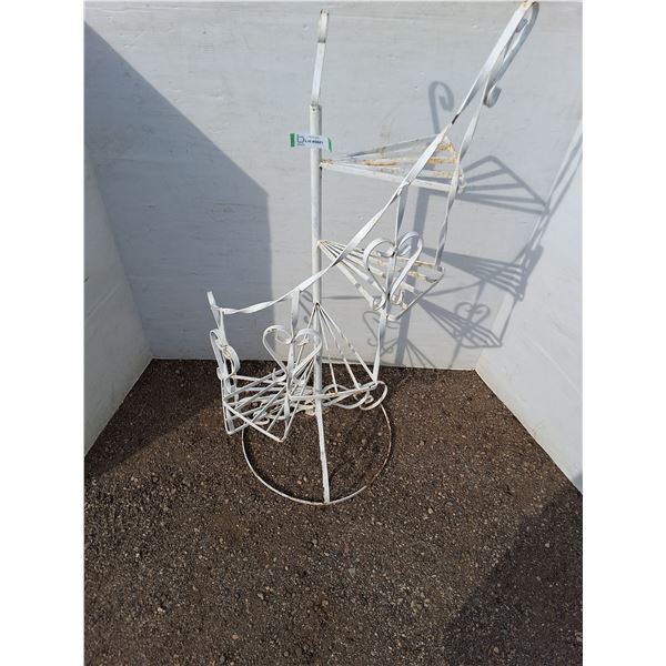 ** Metal 5-Tier Plant Stand - 50" High - Cannot Ship