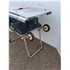 Image 3 : *** Portable Mastercraft Table Saw - Tested - Table Top = 33" x 24" - Cannot Ship