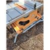 Image 6 : *** Portable Ridgid Table Saw - Tested, 30" x 21" Table Top - Cannot Ship