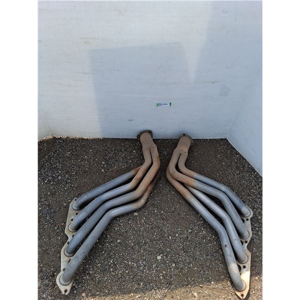 ** Pair of Exhaust Manifolds - 38" Max Length - Cannot Ship