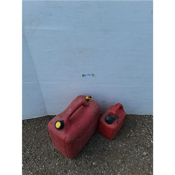 ** (2) Jerry Cans - 5 Gallon & 5 Litre - Pickup Only