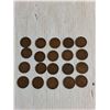 Image 2 : (20) 1919 Canadian Pennies