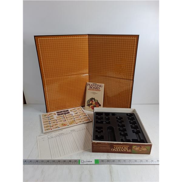 Planting Board, Vegetable Garden Planner