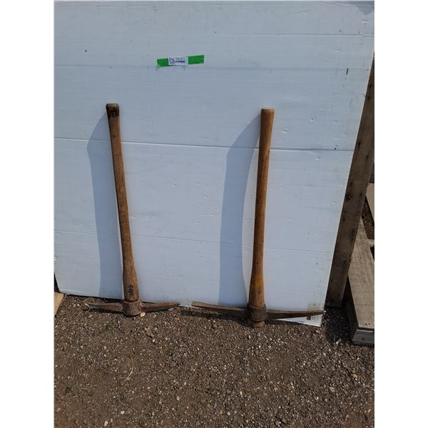 **(2) Pickaxes Up to 36.5"As Is, Can't Ship