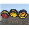 Image 4 : **(6) Utility Wheels, Approx. 12" x 13" Diameter, Can't Ship