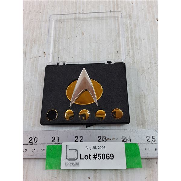 Star Trek- Next Generation Communicator Badge , Cannot Authenticate