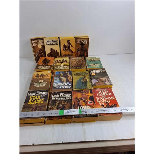 (40) Louis L'Amour Novels