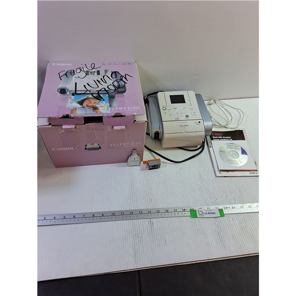 Canon Selphy DS810 Compact Photo Printer - Powers On, Centrios Digital Card Reader