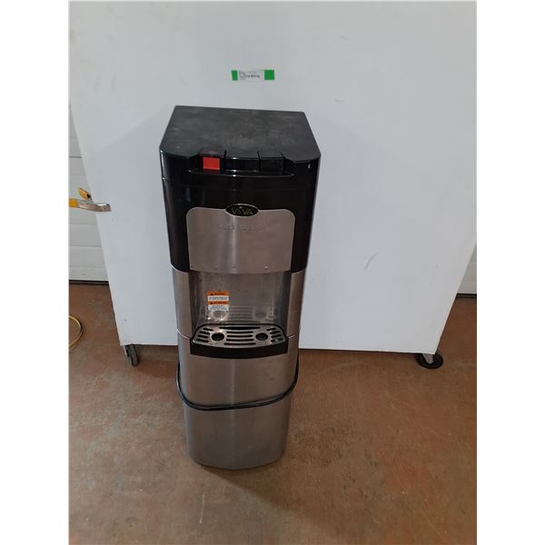 * Viva Self Clean Water Cooler/Heater Dispensor - Powers On - 13x13x41" - Cannot Ship