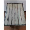 Image 2 : * Wooden End Cabinet - 21x21x27" - Dolly Not Included - Cannot Ship