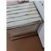 Image 5 : * Wooden End Cabinet - 21x21x27" - Dolly Not Included - Cannot Ship