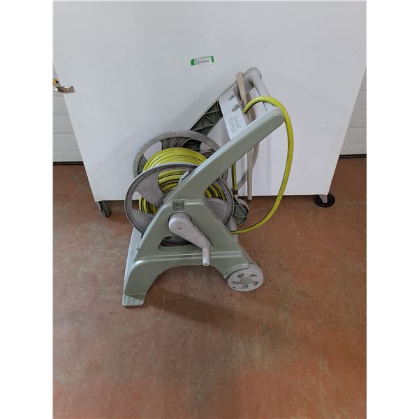 * Ames ReelEasy Hose Holder w/ Wheels & Hose - Cannot Ship