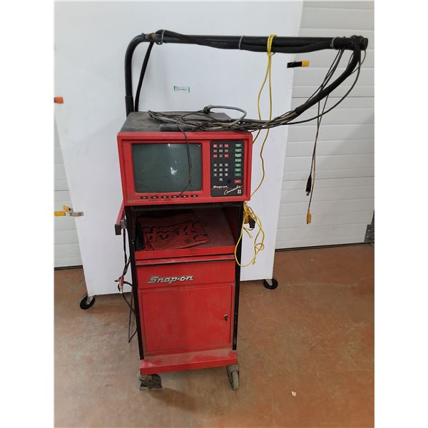 * Snap-On Counselor 2 engine diagnostic workstation - Untested - 18x24x62 - Cannot Ship