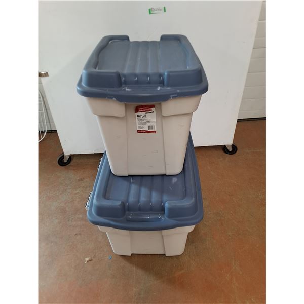 ** Rubbermaid Storage Totes - 32x19x17" & 24x18x20" Cannot Ship