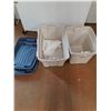 Image 2 : ** Rubbermaid Storage Totes - 32x19x17" & 24x18x20" Cannot Ship
