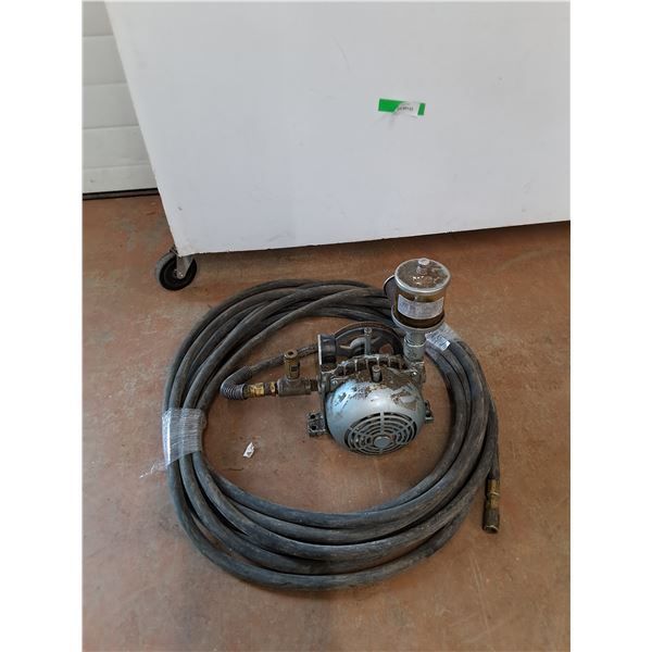 ** Gast Rotary Compressor w/ Air Hose - Cannot Ship - As Is