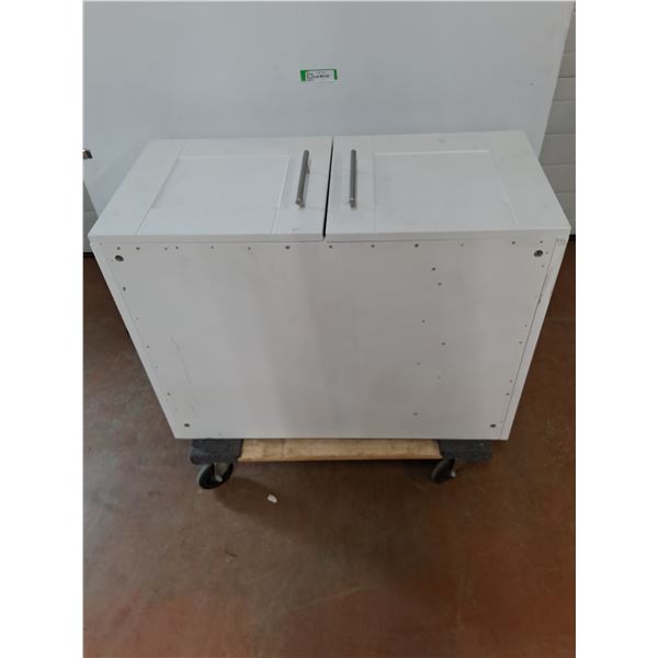 * Cabinet Storage Unit (33x15x24") - Dolly Not Included - Cannot Ship