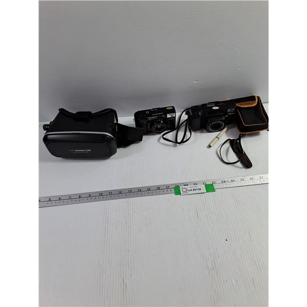 VR Shinecon, Canon Sure Shot & Case, Nikon Tele-Touch