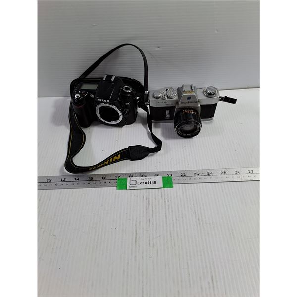Nikon D90 & Bell&Howell QL Camera - Untested