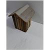 Image 2 : Wooden Bird House (5.5x5.5x8")
