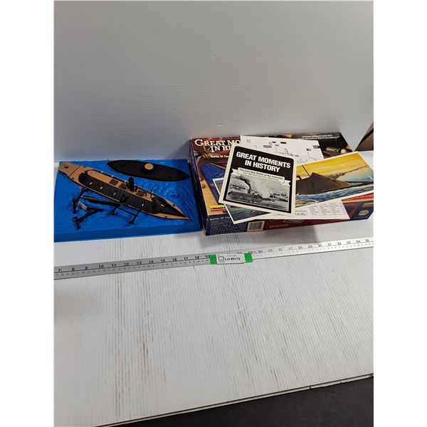 Lindberg Civil War Diarama Seascape Base Kit