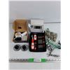 Image 1 : Chevy Center Caps, Lug Nuts, Pixels Thermostat, Stove Switches, Multi Tool, Misc