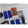 Image 4 : Lenox Hole Bit, Safety Goggles, Hex Bit Socket Set, Hey Key Set, Drill Bits, Misc