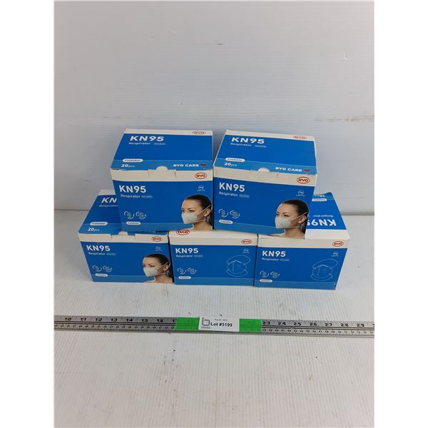 BYD KN95 Respirators - Sealed