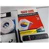 Image 6 : Ethernet Cables, Sony Remote, Transparency Film for Inkjet Printer, Computer Floor Stand, Misc