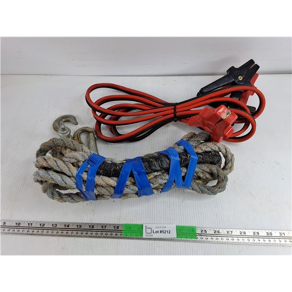 Tow Rope & Booster Cables