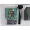 Image 2 : Metal Lock Box, Mallet, 18"  Sleeves Flame Retardant Cotton