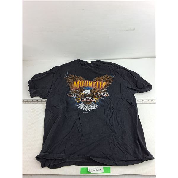 Mount Up Wings T Shirt - Size L