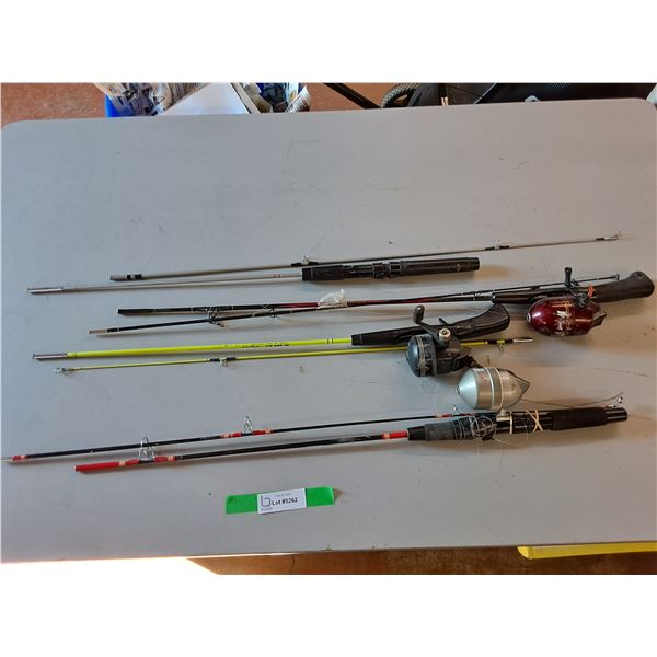 (4) Fishing Rods - PICKUP PREFERRED