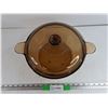 Image 2 : Corning 4.5L Amber Glass Bowl w/Lid