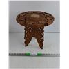 Image 1 : Carved Wood Decorative Mini Table