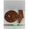 Image 3 : Carved Wood Decorative Mini Table