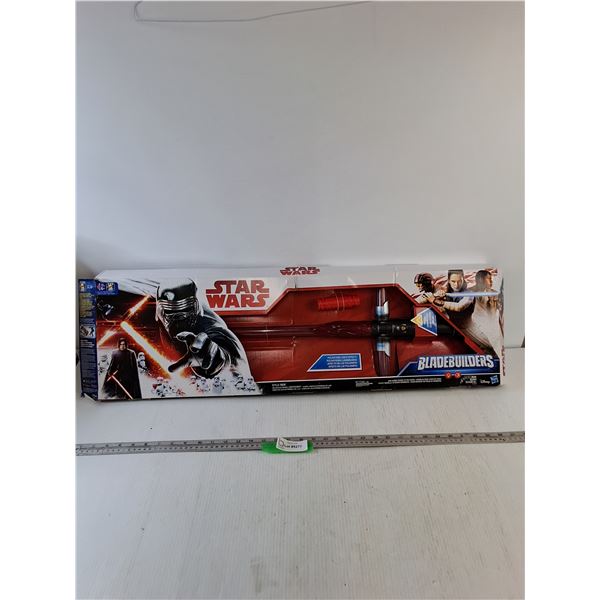 Star Wars Kylo Ren Bladebuilders Lightsaber In Box Untested