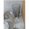 Image 8 : Keyboard/Mouse, Untested Lightbulbs,  Purse, (3) Saucers, Assorted Misc
